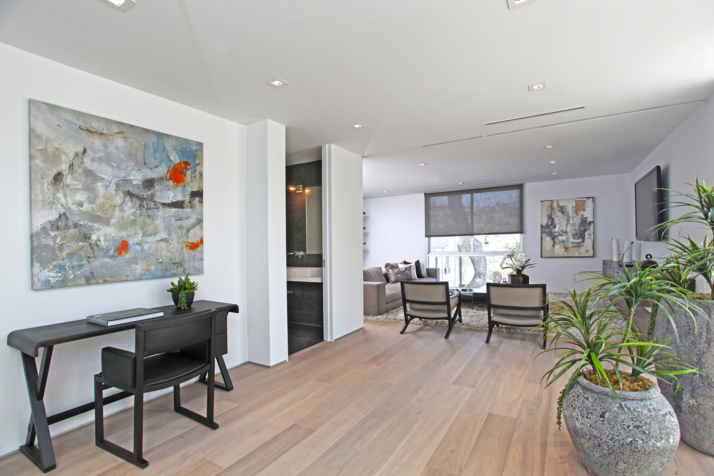 grand view drive, a modern indoor outdoor hollywood hills home with roof deck & expansive views — whipple russell architects