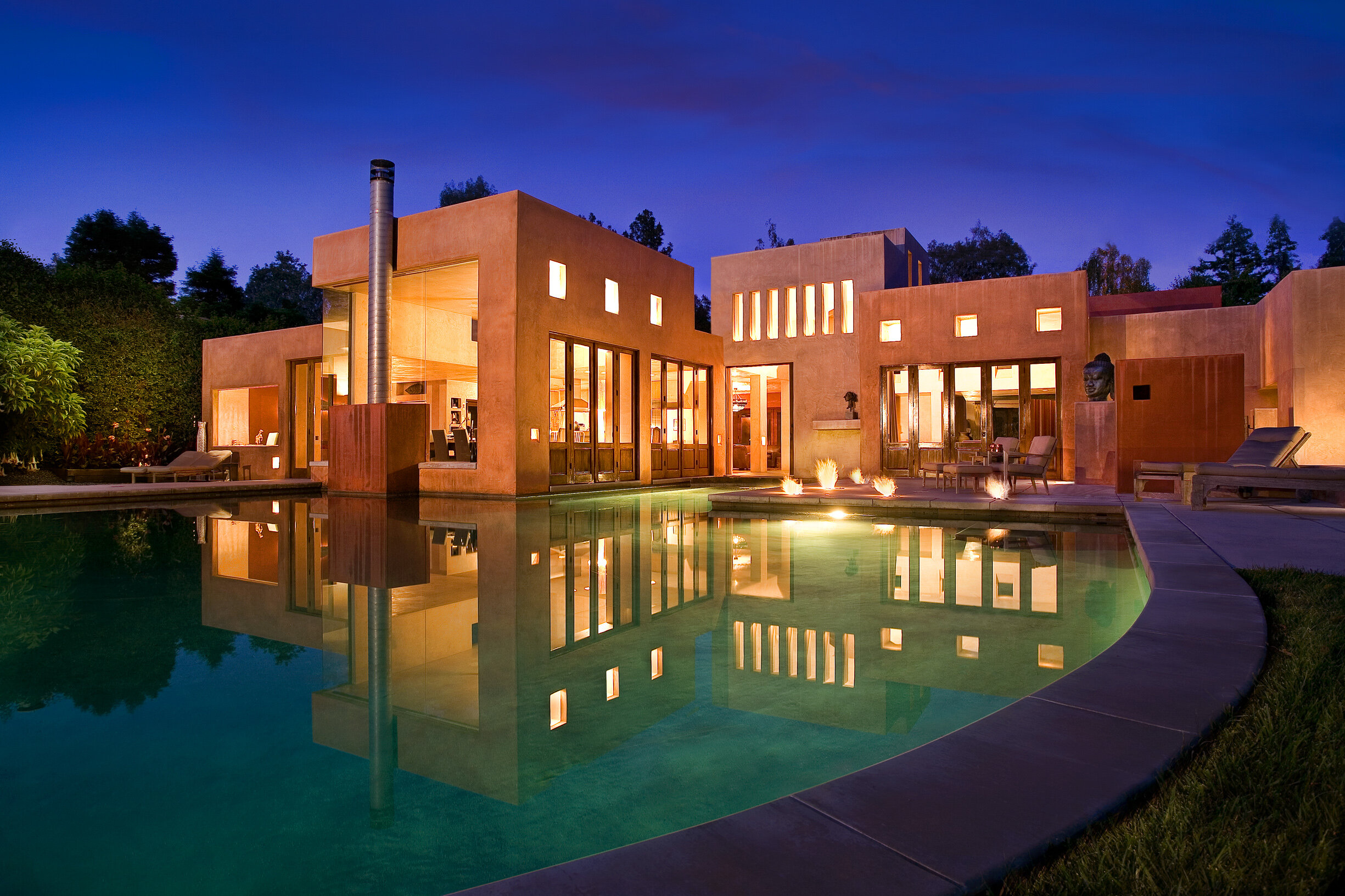 mandeville canyon los angeles luxury modern home — whipple russell architects