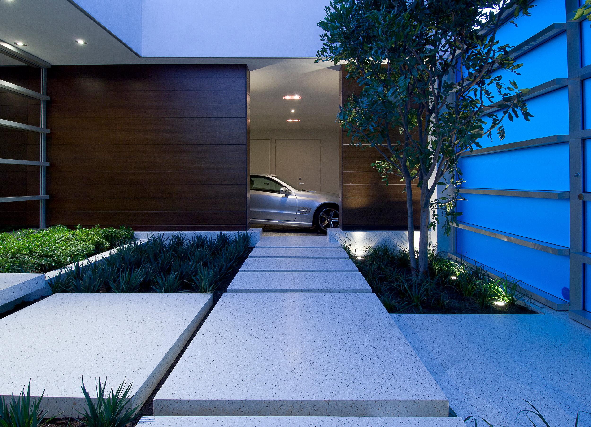 hopen place, a modern hollywood hills home with floating glass wall primary suite, pool & views — whipple russell architects