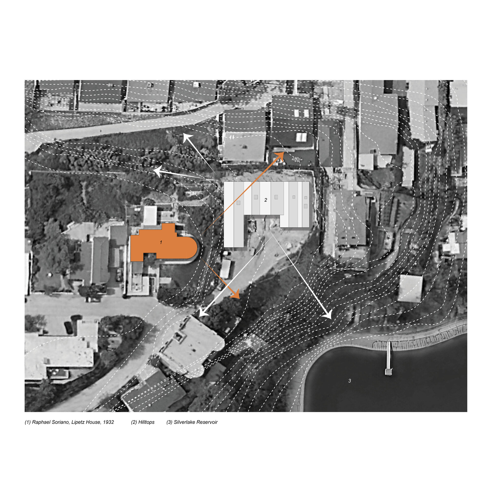House Stepping Down A Hill — Bestor Architecture