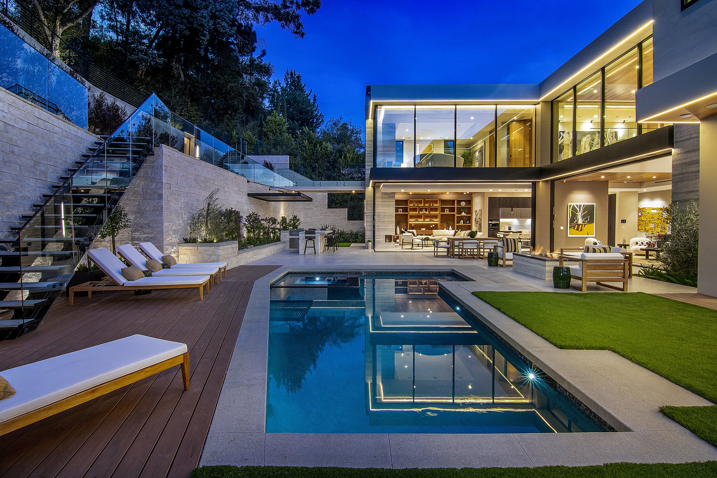 hutton drive 2641, a modern indoor outdoor beverly hills home with luxury saltwater pool — whipple russell architects