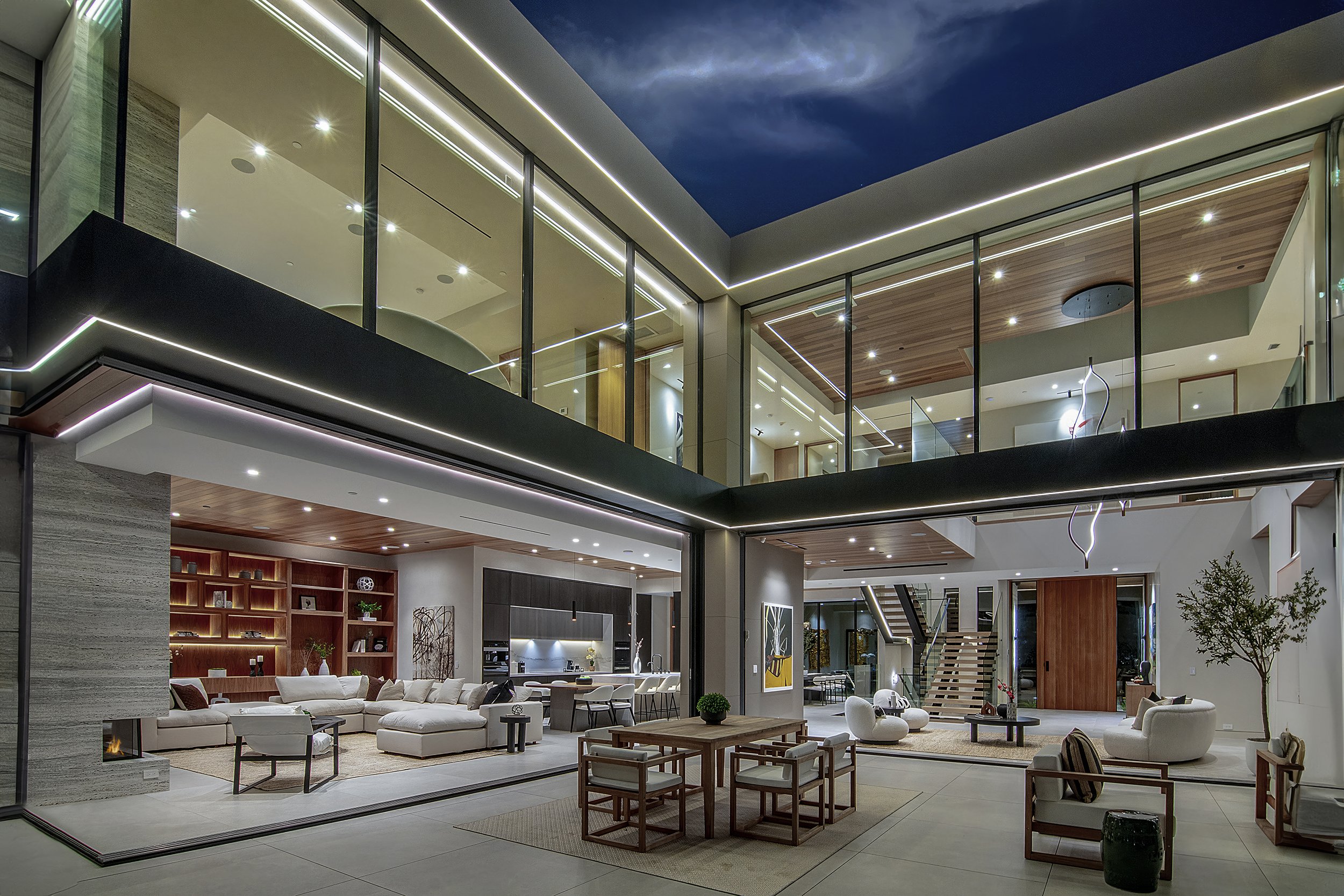 hutton drive 2641, a modern indoor outdoor beverly hills home with luxury saltwater pool — whipple russell architects