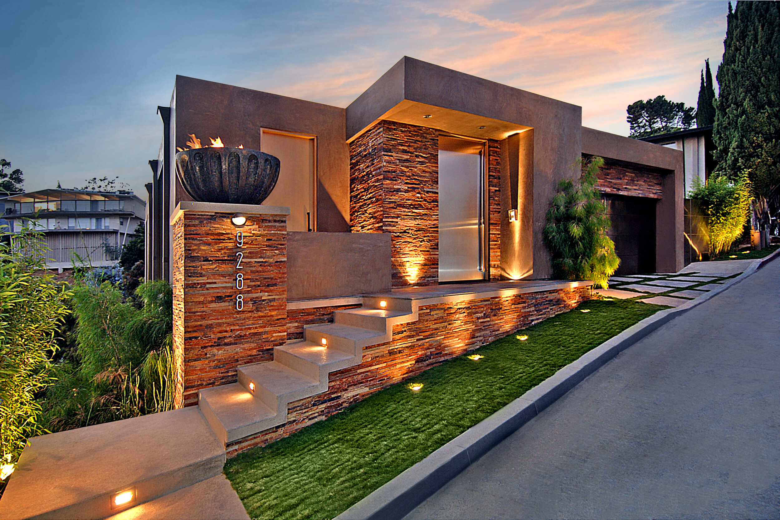 9288 sierra mar hollywood hills contemporary house — whipple russell architects