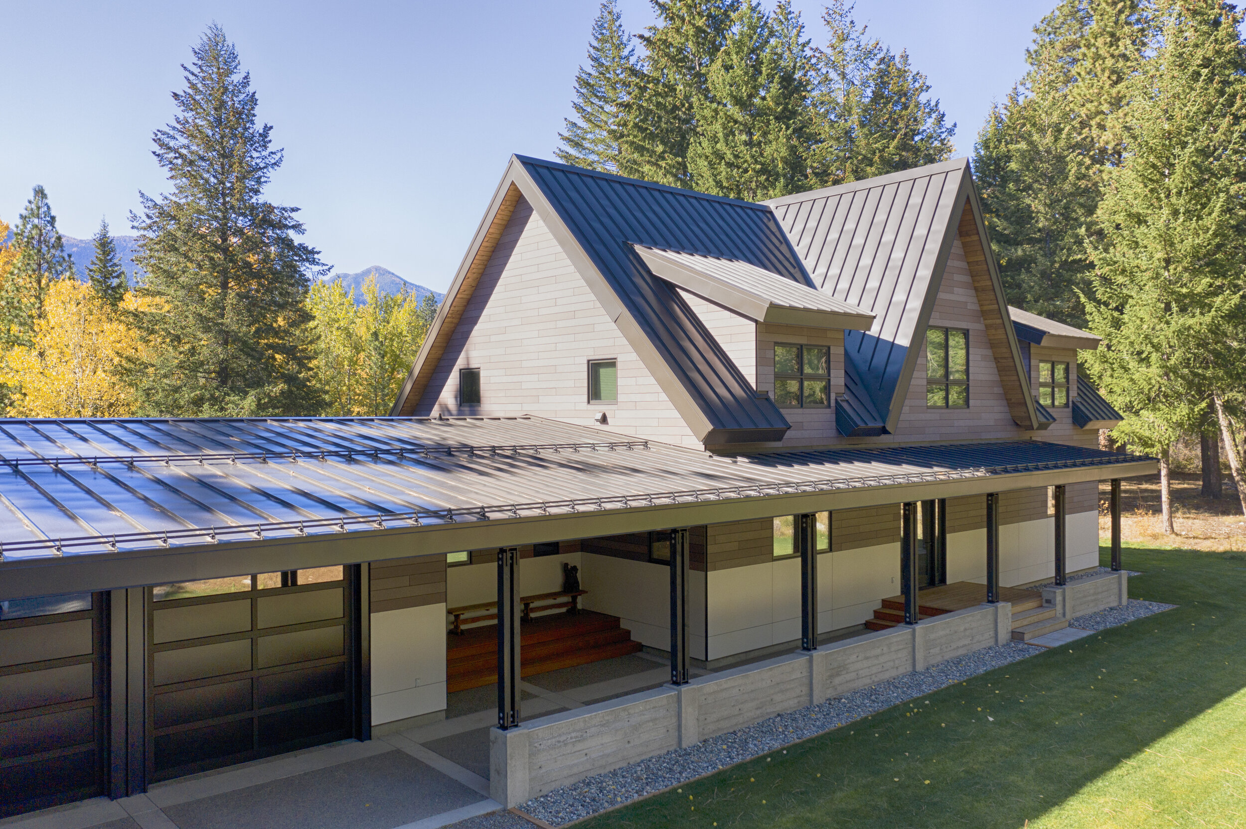 Lost River Cabin- sustainable design — methow valley — CAST architecture - Seattle Architect Modern Architect