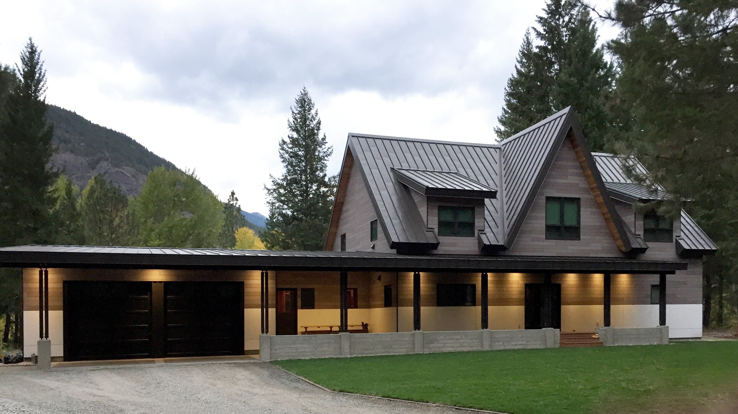 Lost River Cabin- sustainable design — methow valley — CAST architecture - Seattle Architect Modern Architect