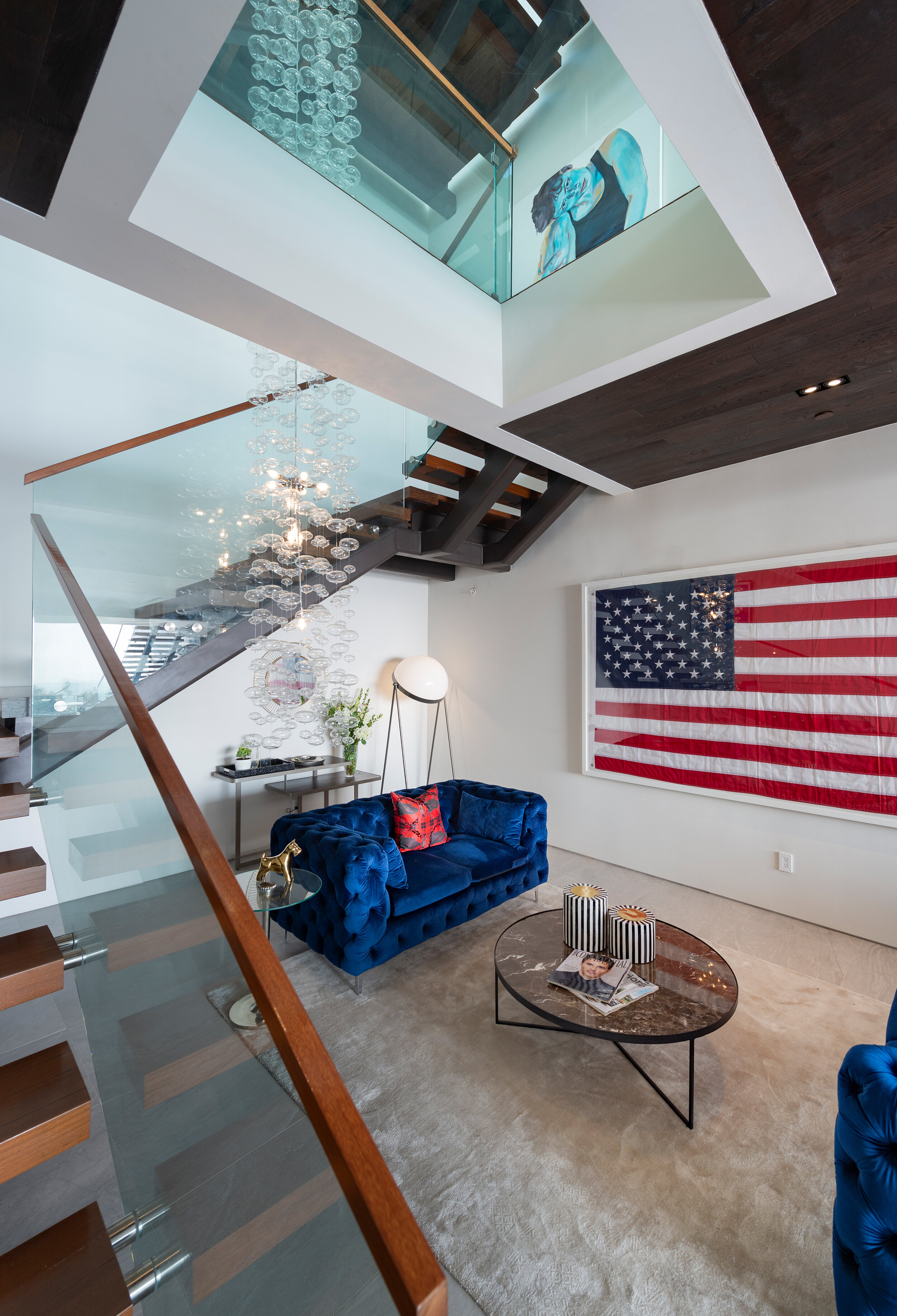 los tilos, a modern terraced hollywood hills home with luxury jetliner views — whipple russell architects