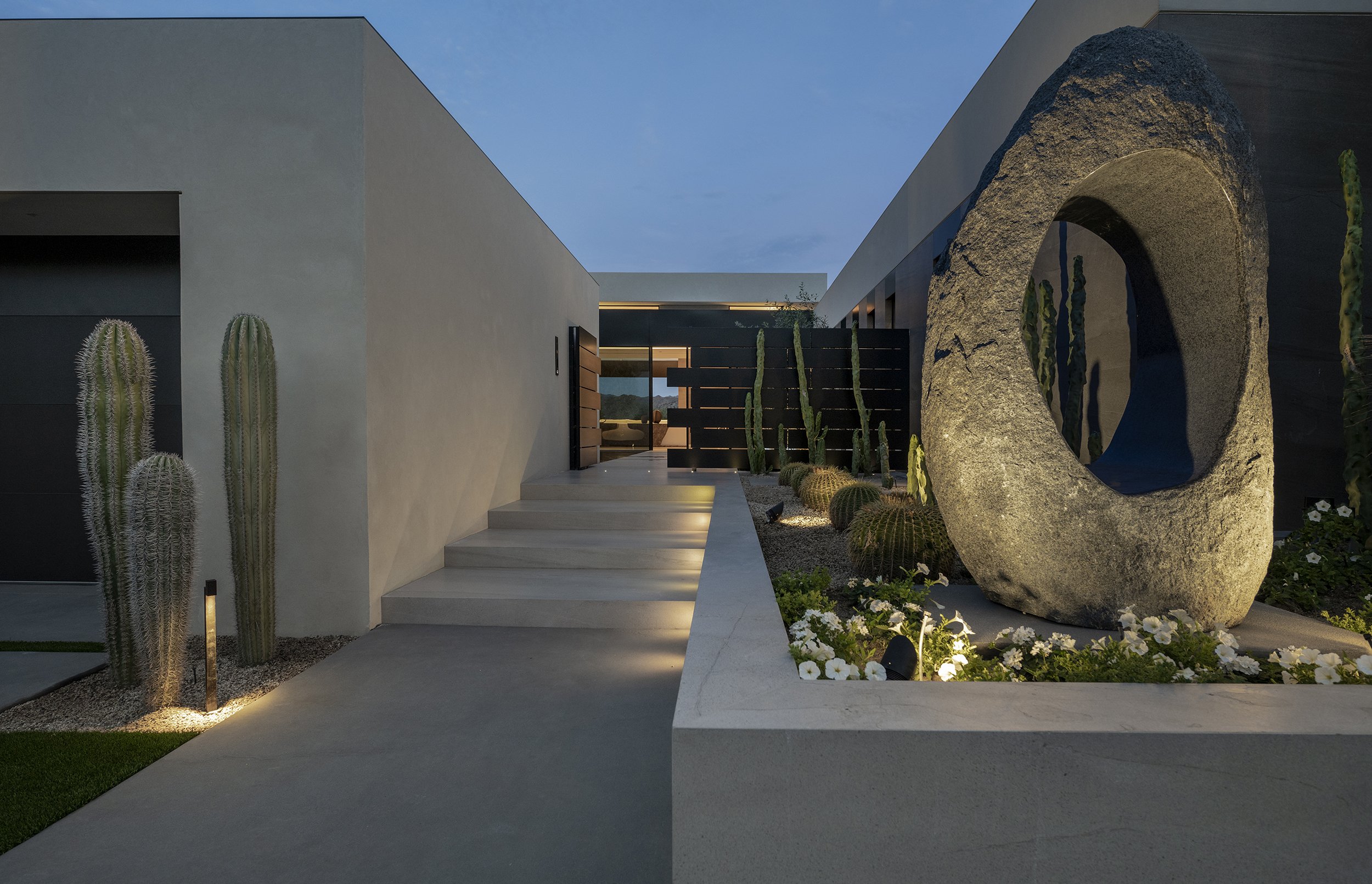 bighorn modern desert home indoor outdoor design — whipple russell architects