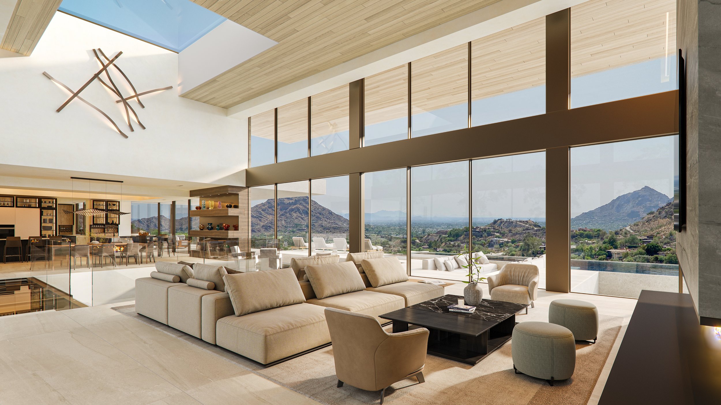 paradise valley, a luxury hillside desert home in scottsdale, arizona — whipple russell architects