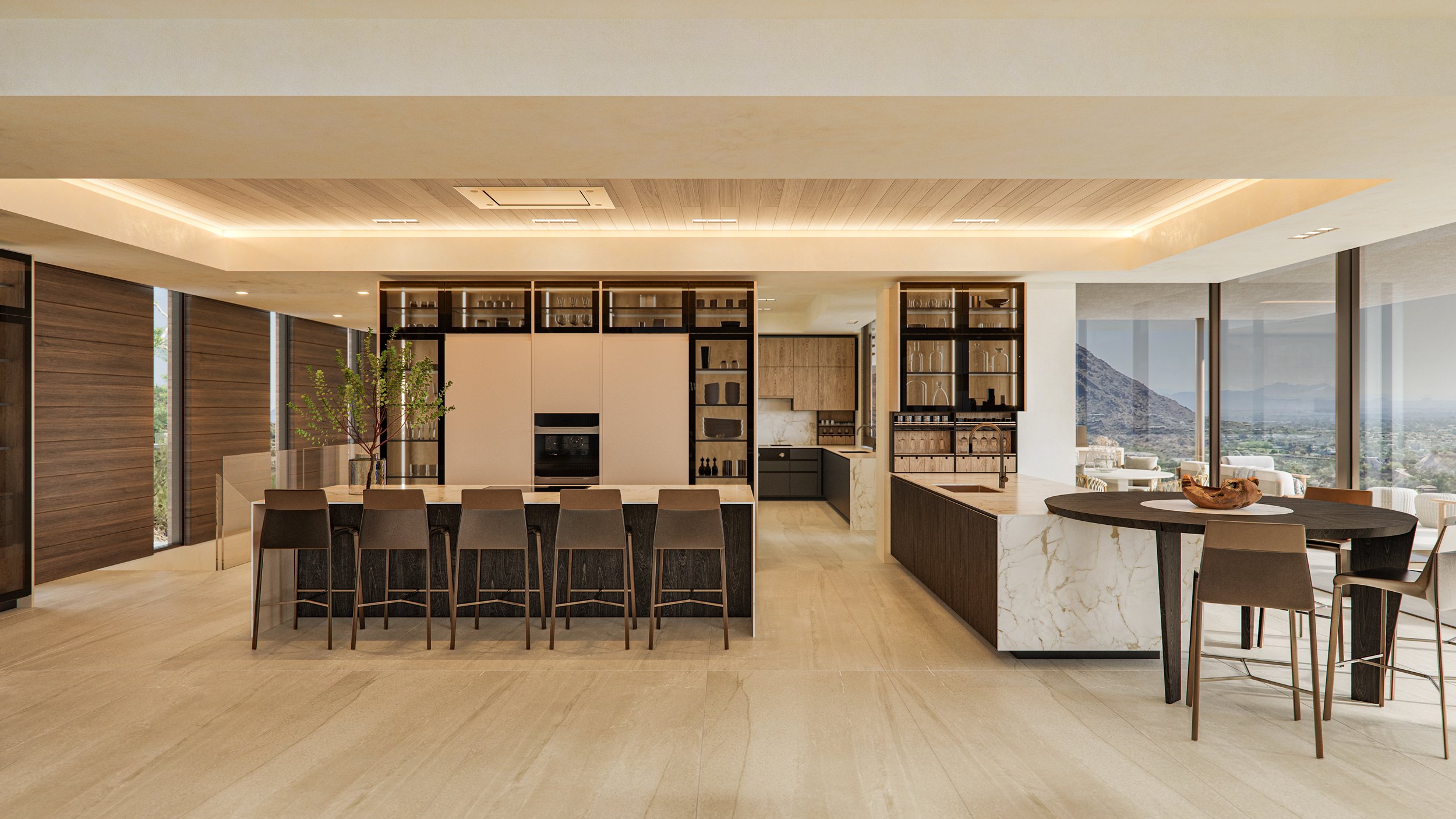 paradise valley, a luxury hillside desert home in scottsdale, arizona — whipple russell architects
