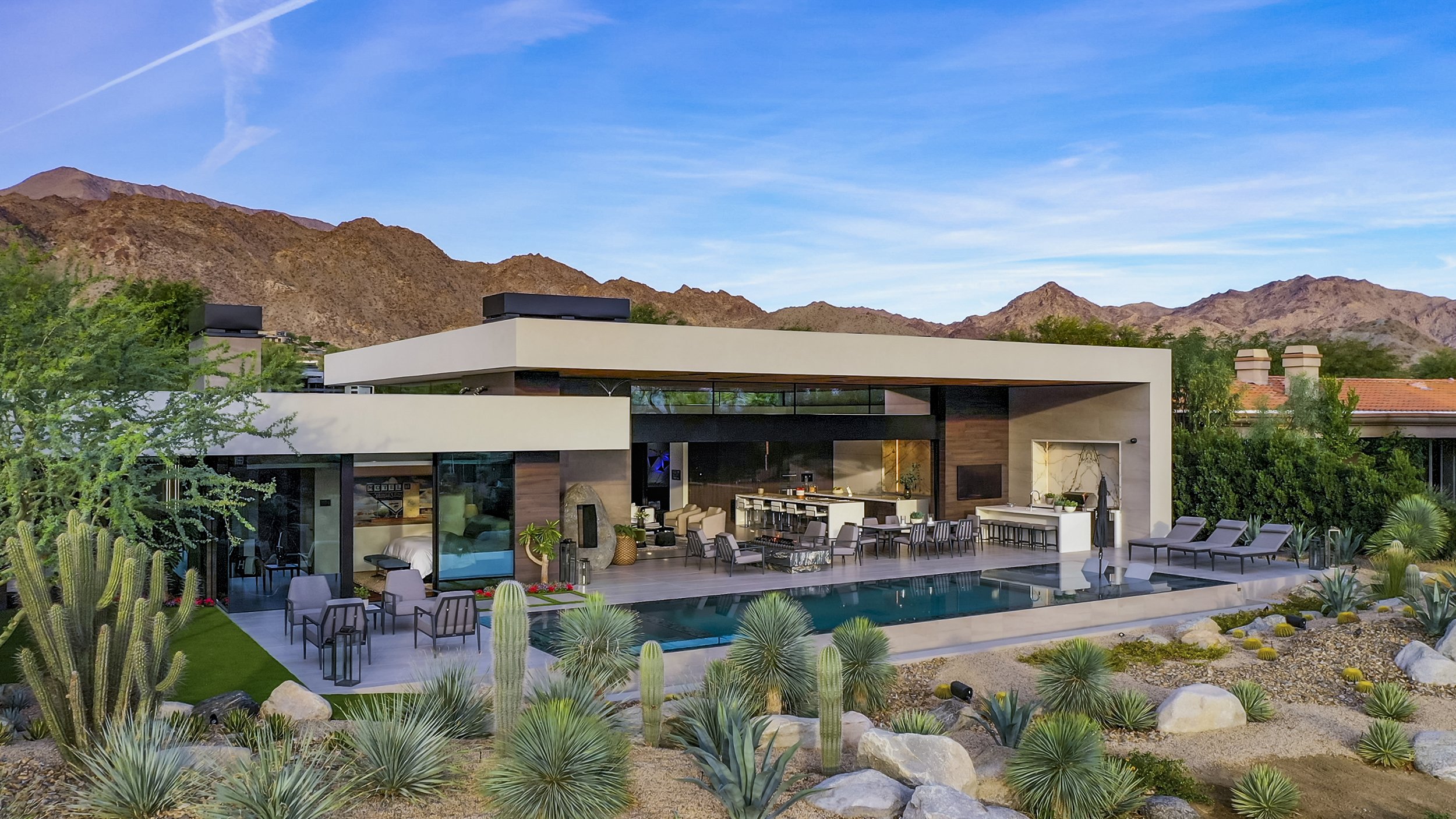 pasadena, a modern mansion with resort style pool terrace for luxury outdoor living — whipple russell architects