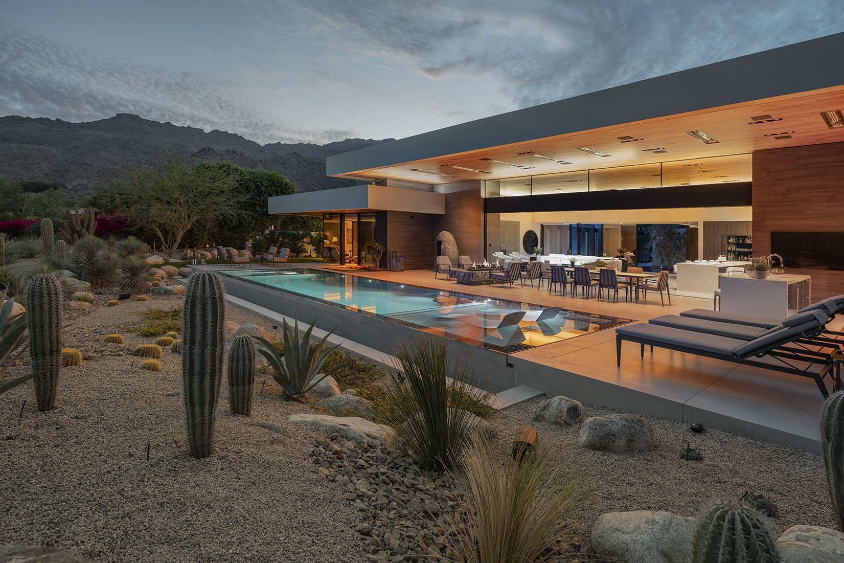rising glen, a custom modern hollywood hills luxury home for resort style indoor outdoor living — whipple russell architects