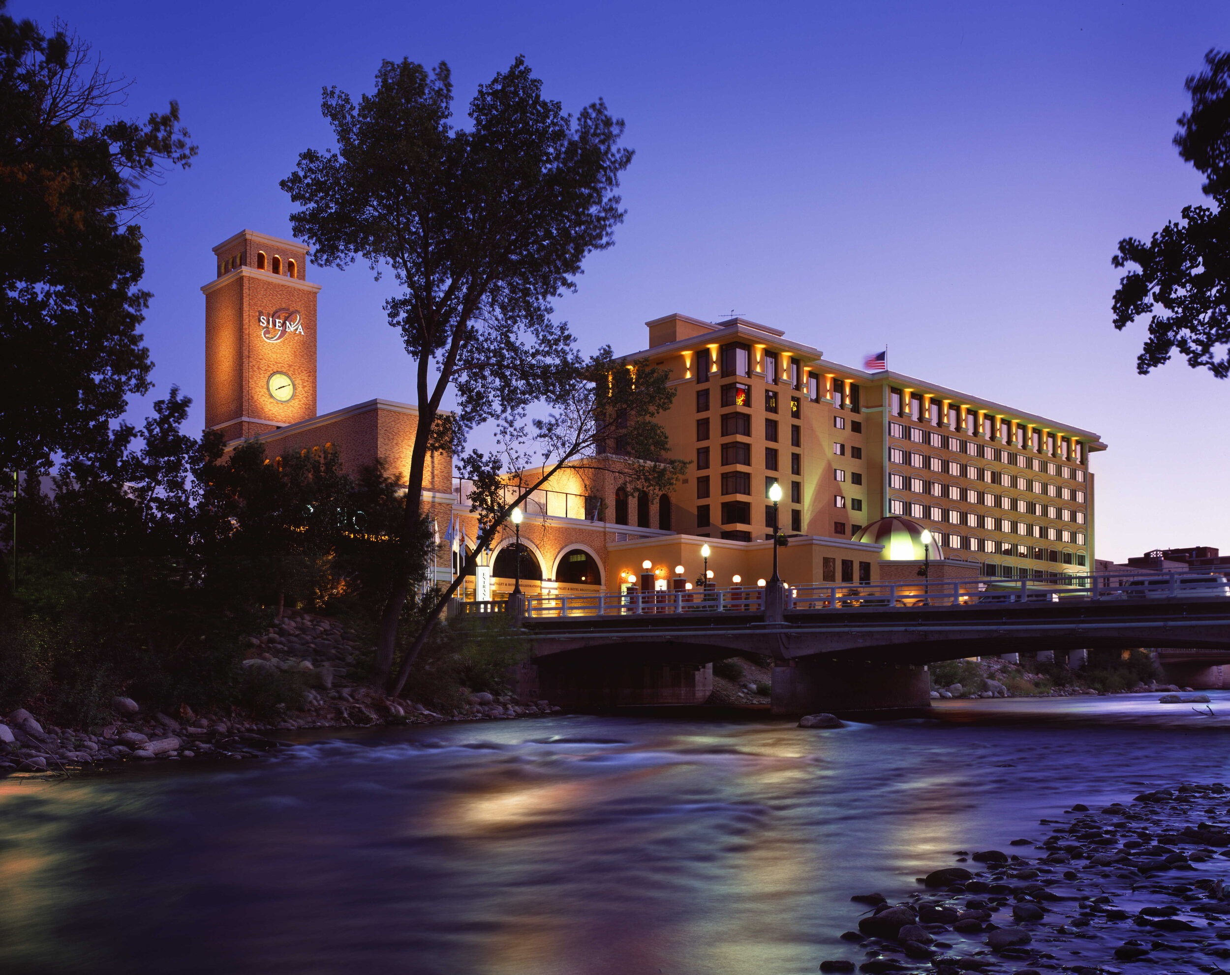siena hotel spa, a modern river — whipple russell architects