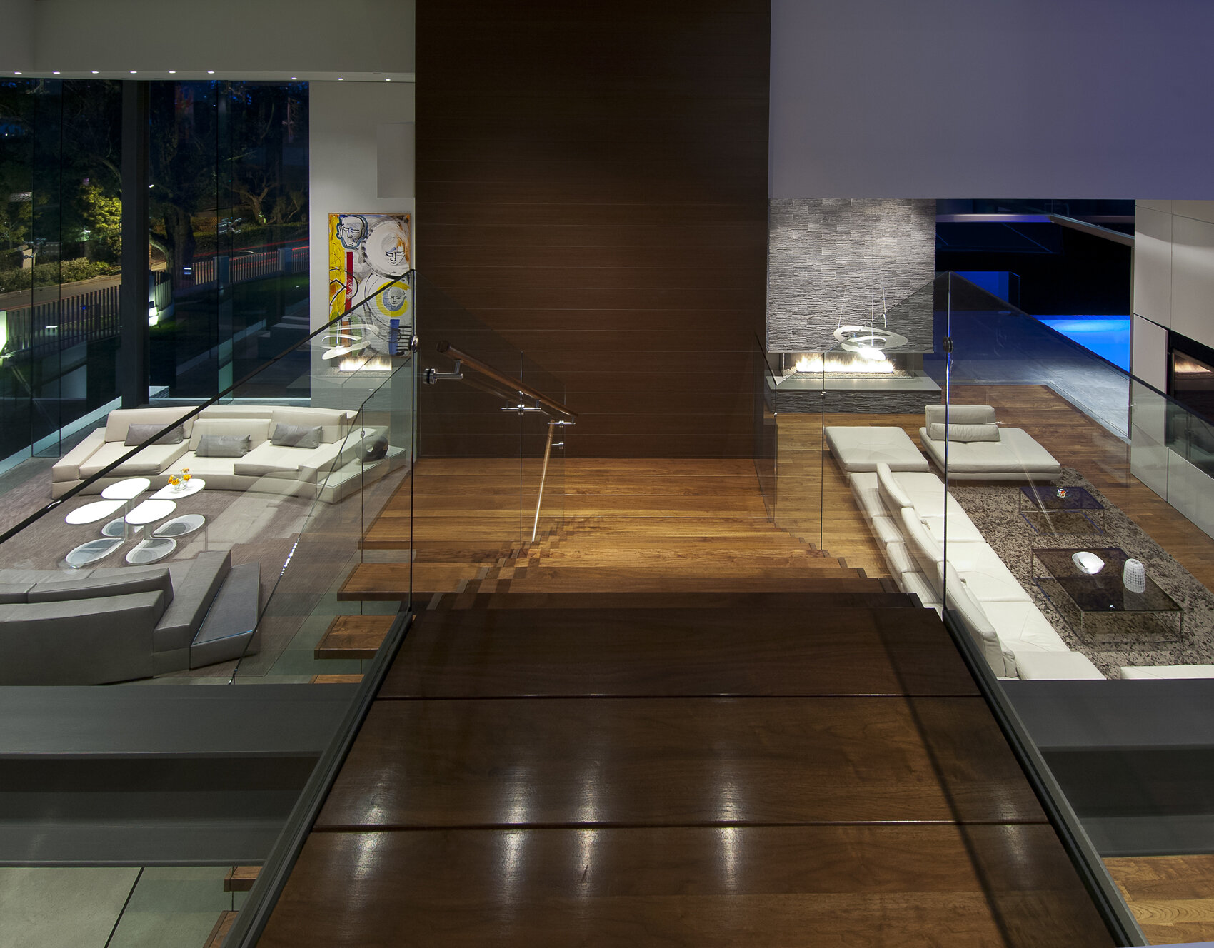 summit house, a sustainable beverly hills luxury home with modern glass wall open volume design — whipple russell architects