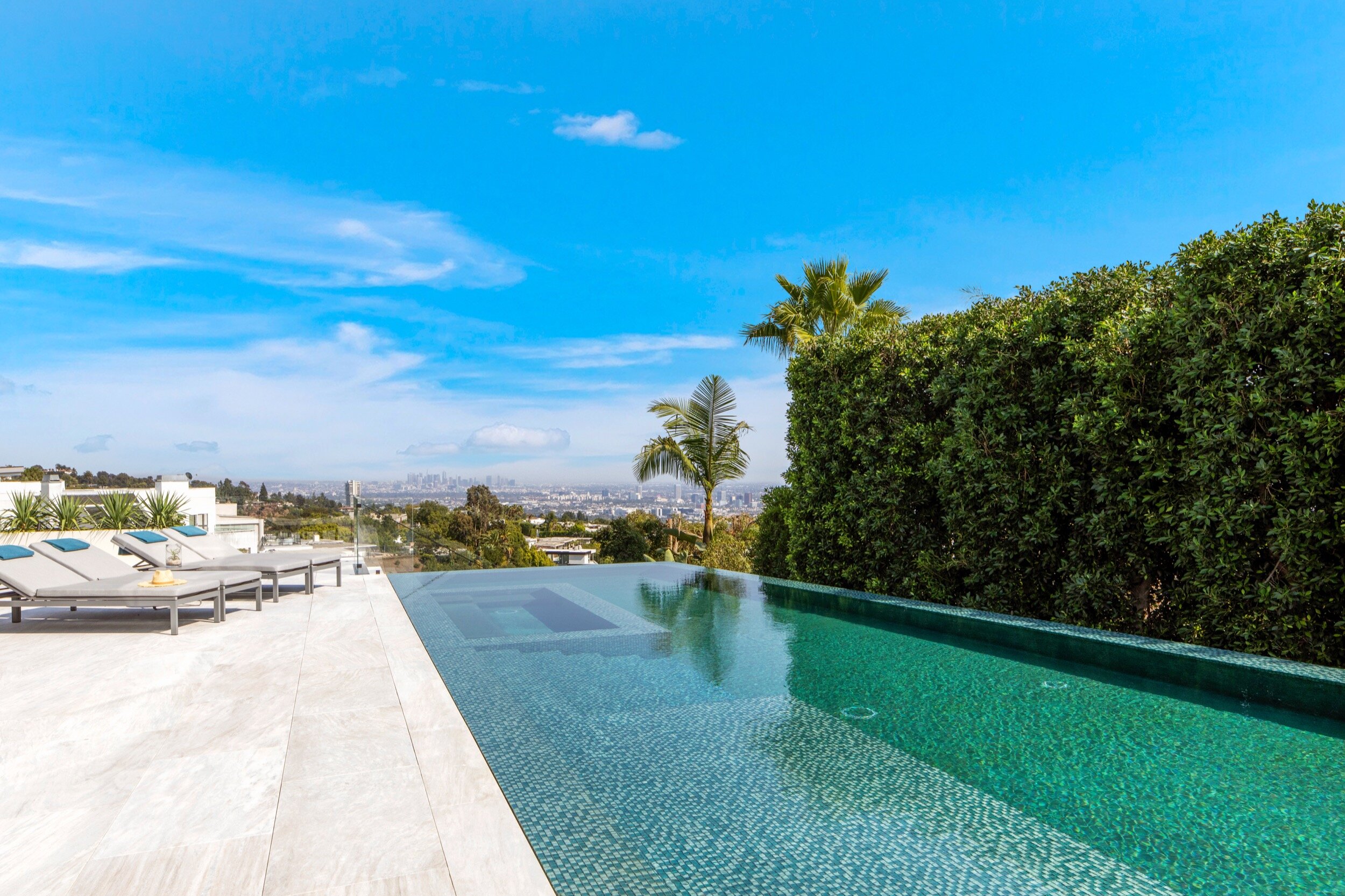 summitridge drive, a luxury hilltop estate in beverly hills with rooftop spa & guest house — whipple russell architects