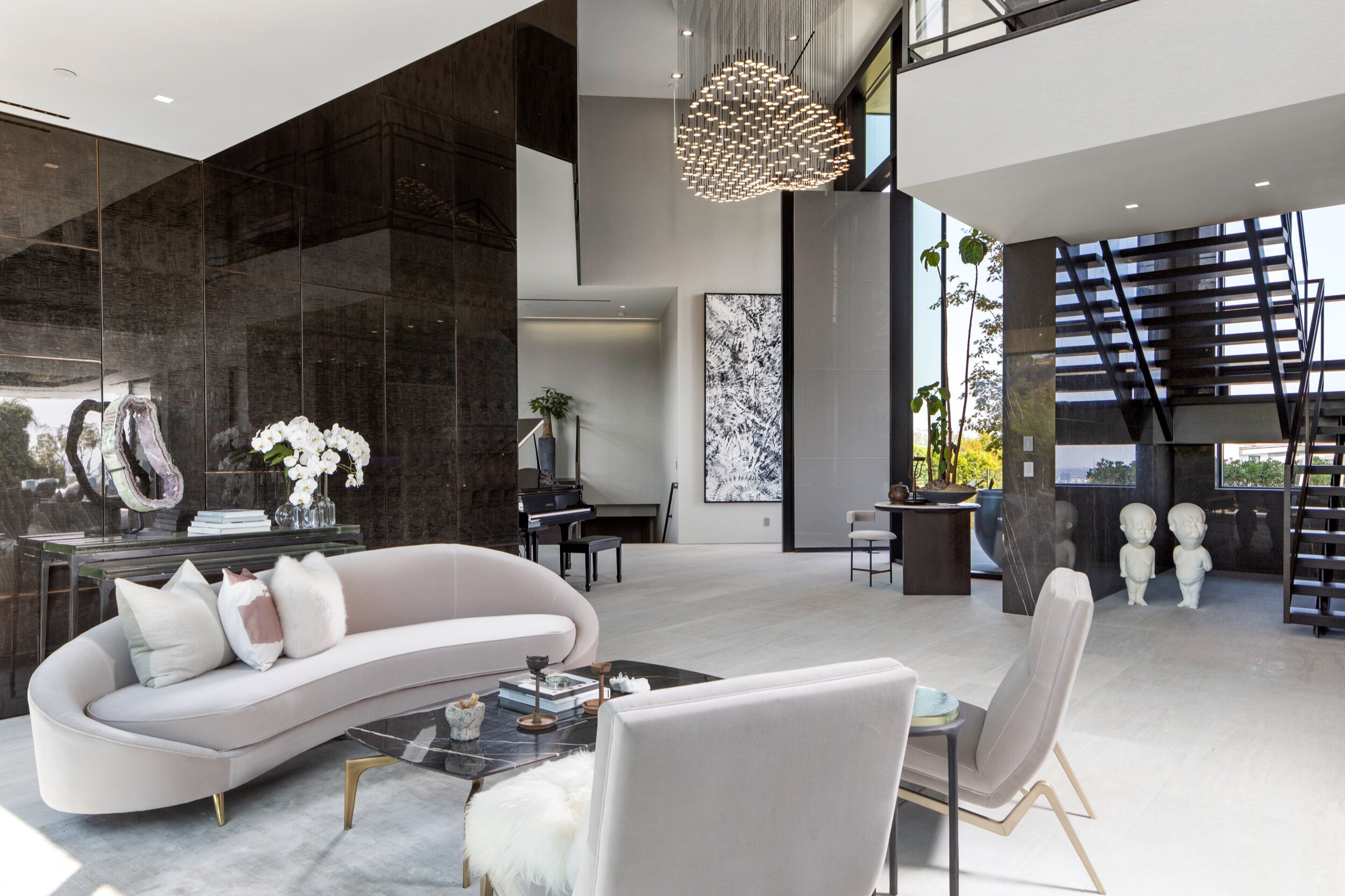 summitridge drive, a luxury hilltop estate in beverly hills with rooftop spa & guest house — whipple russell architects