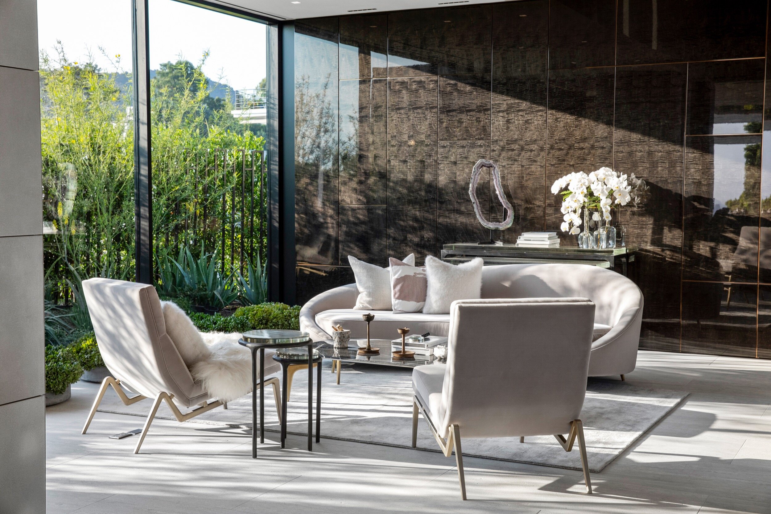 summitridge drive, a luxury hilltop estate in beverly hills with rooftop spa & guest house — whipple russell architects