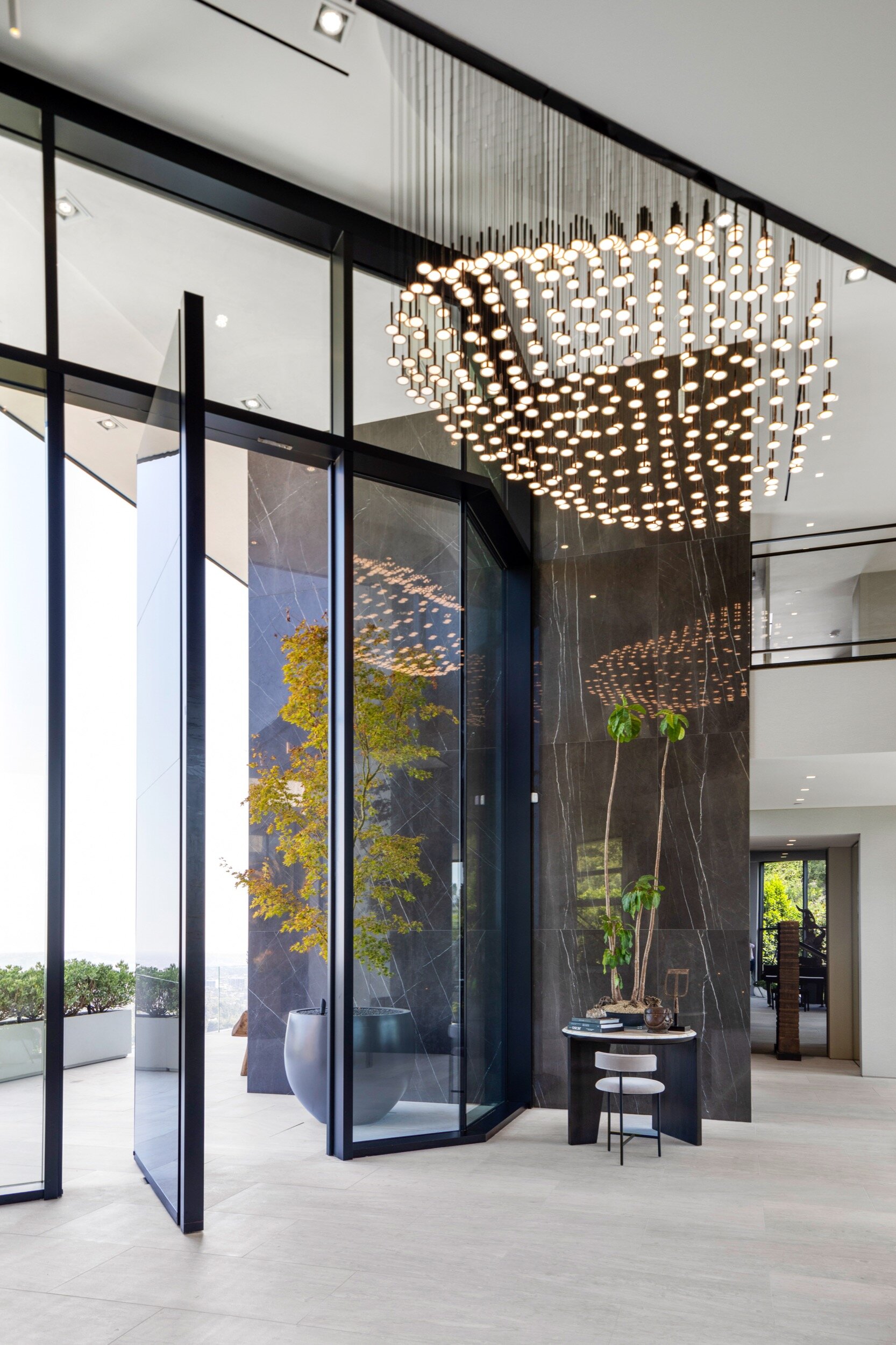 summitridge drive, a luxury hilltop estate in beverly hills with rooftop spa & guest house — whipple russell architects