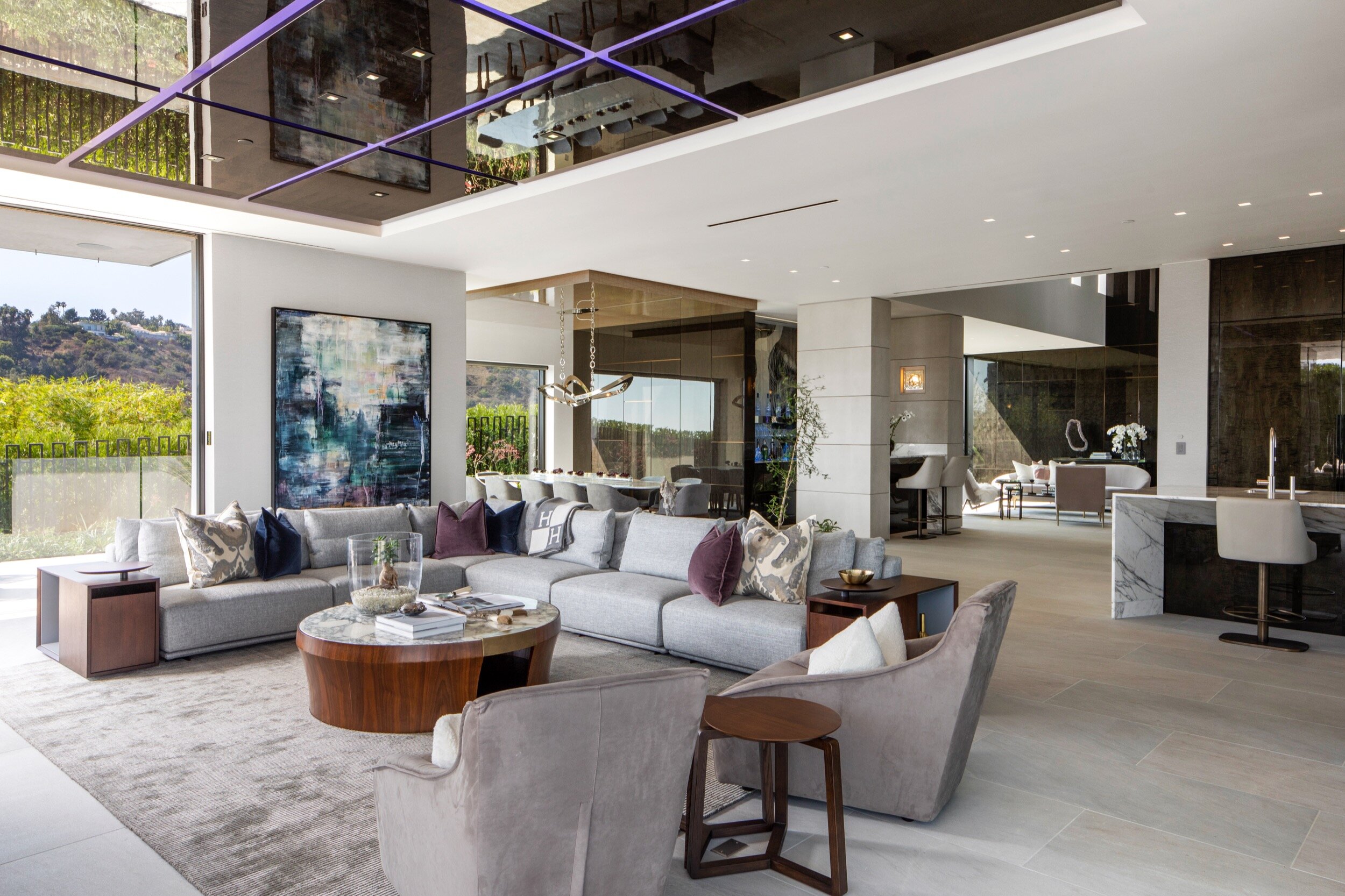 summitridge drive, a luxury hilltop estate in beverly hills with rooftop spa & guest house — whipple russell architects