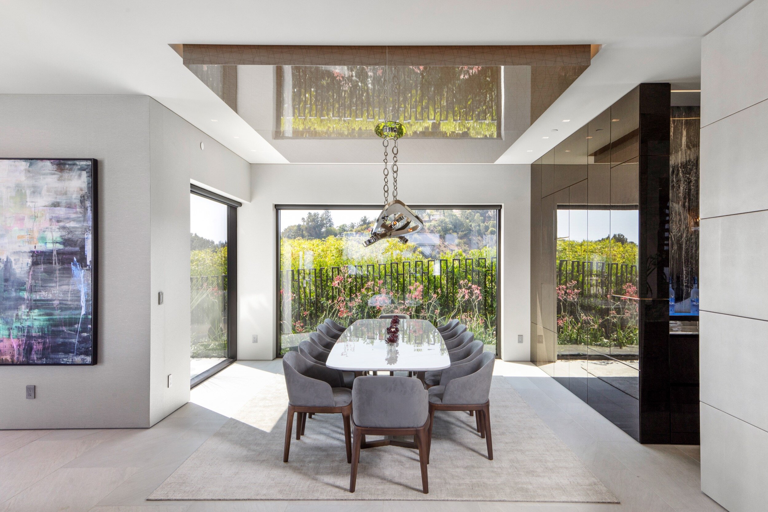 summitridge drive, a luxury hilltop estate in beverly hills with rooftop spa & guest house — whipple russell architects