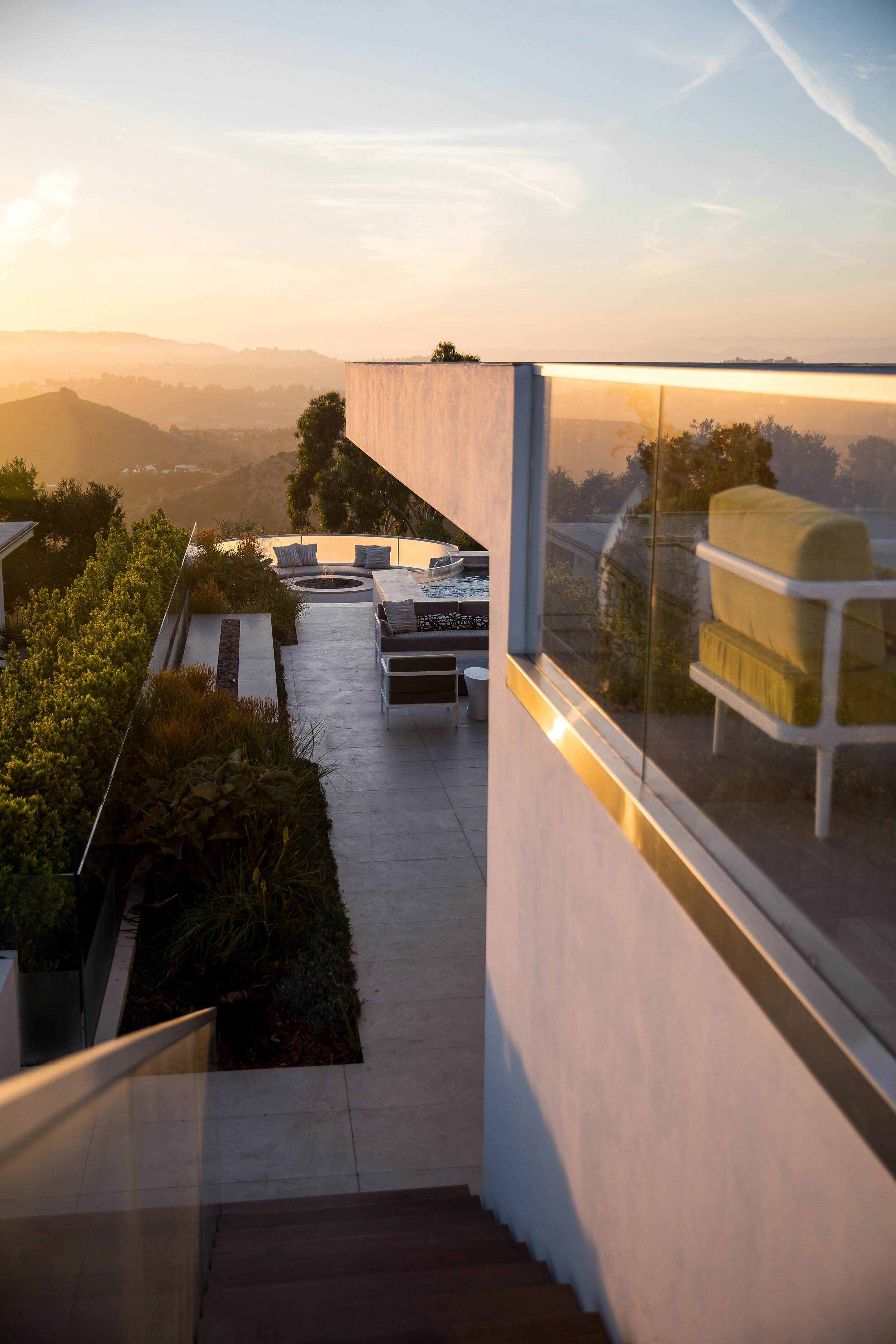 trousdale, a beverly hills luxury home with modern skylit atrium — whipple russell architects