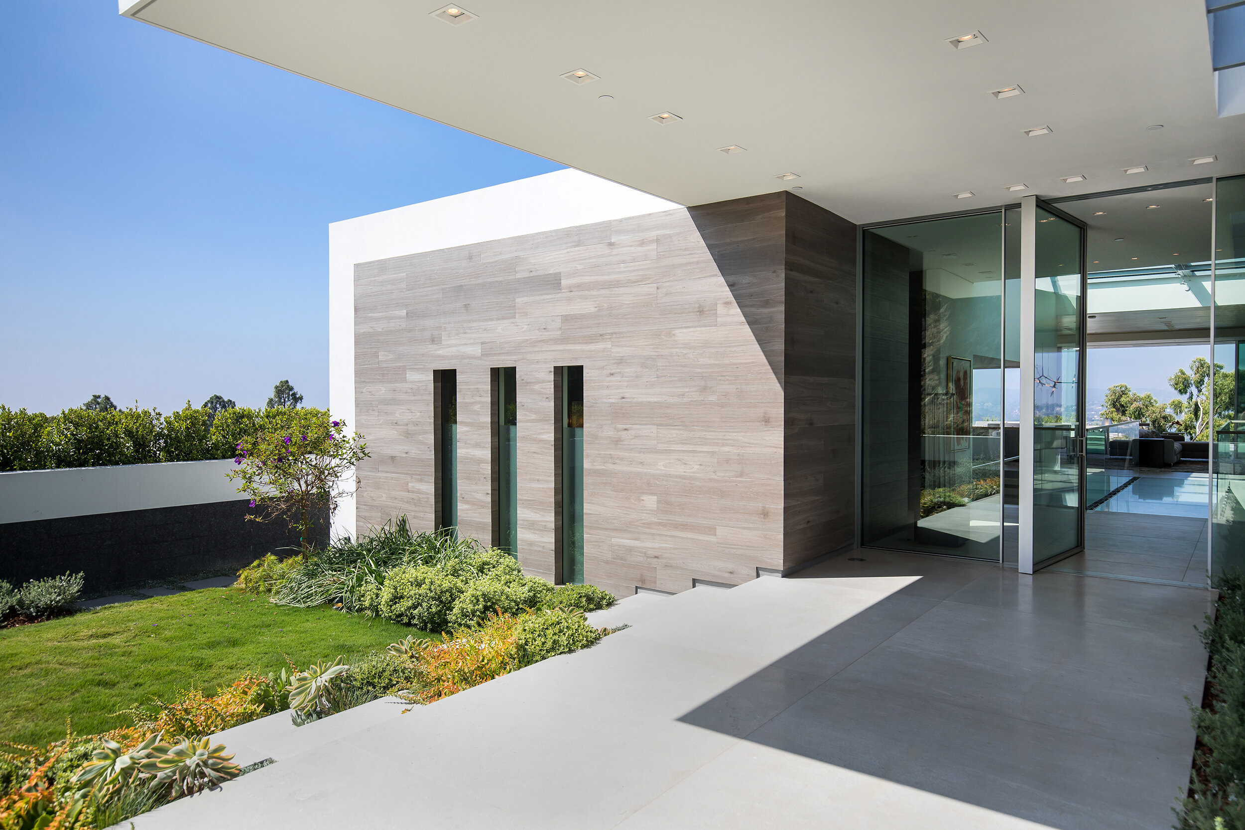 trousdale, a beverly hills luxury home with modern skylit atrium — whipple russell architects