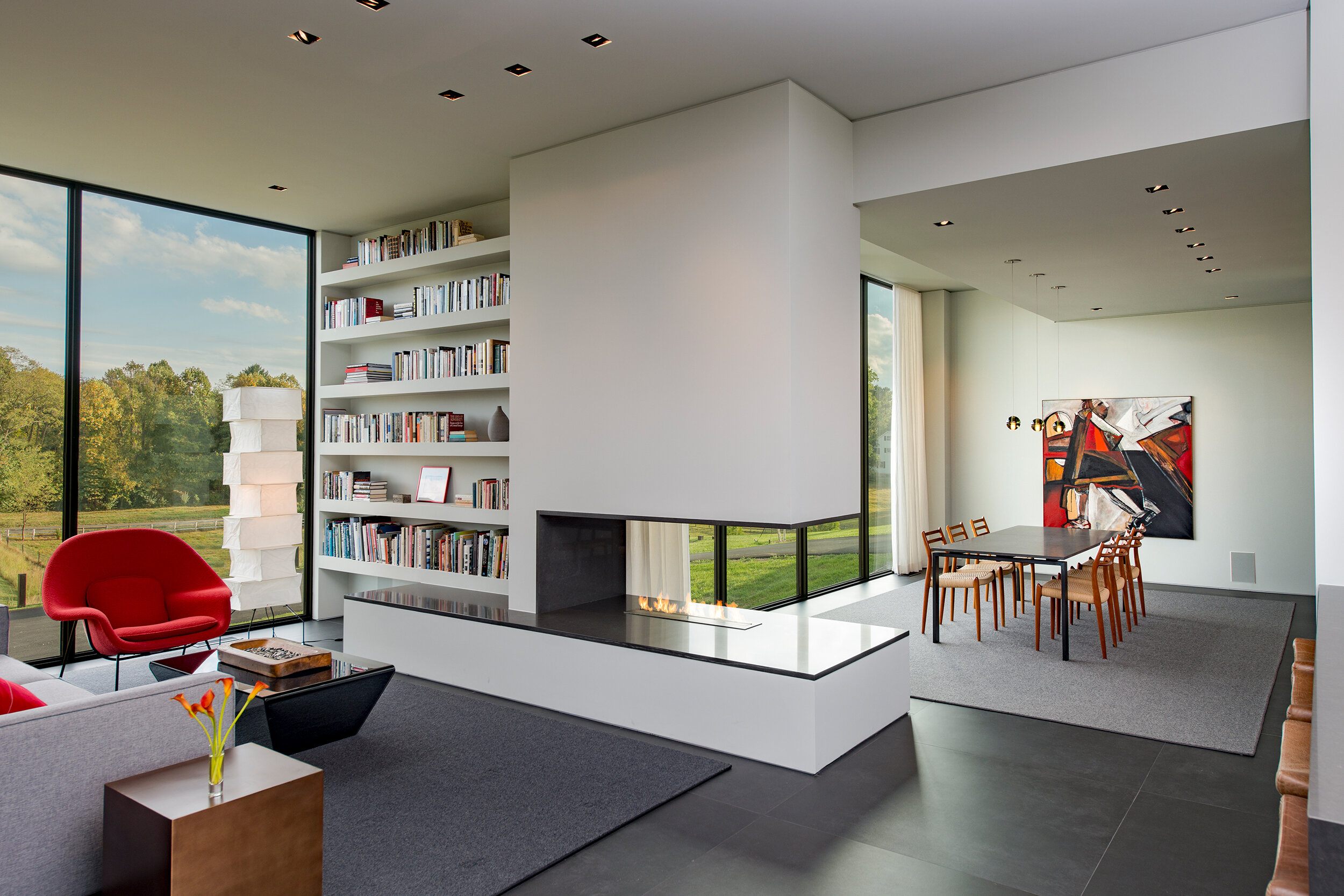 walker road, a modern family home in great falls, va with luxury geo — whipple russell architects