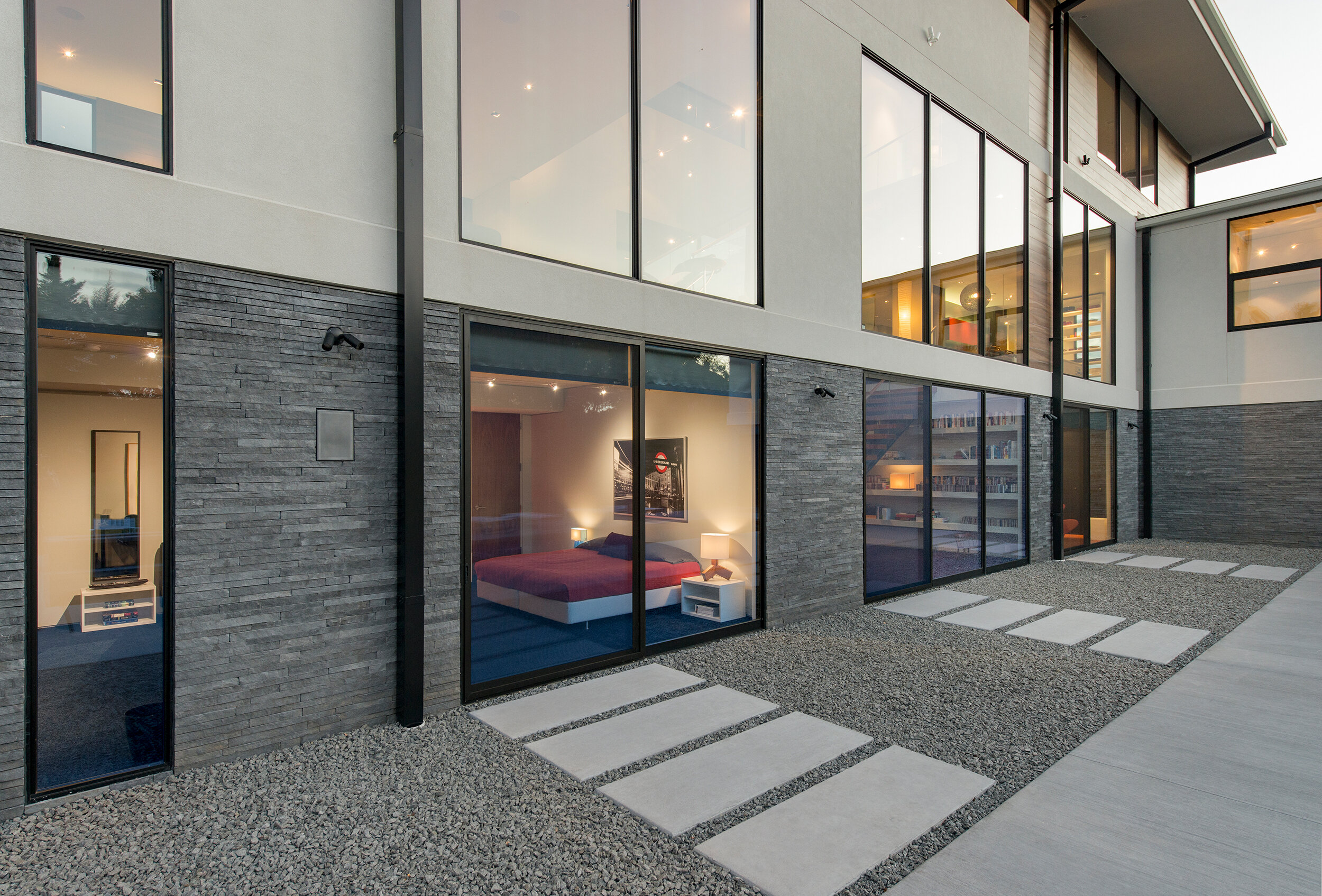walker road, a modern family home in great falls, va with luxury geo — whipple russell architects
