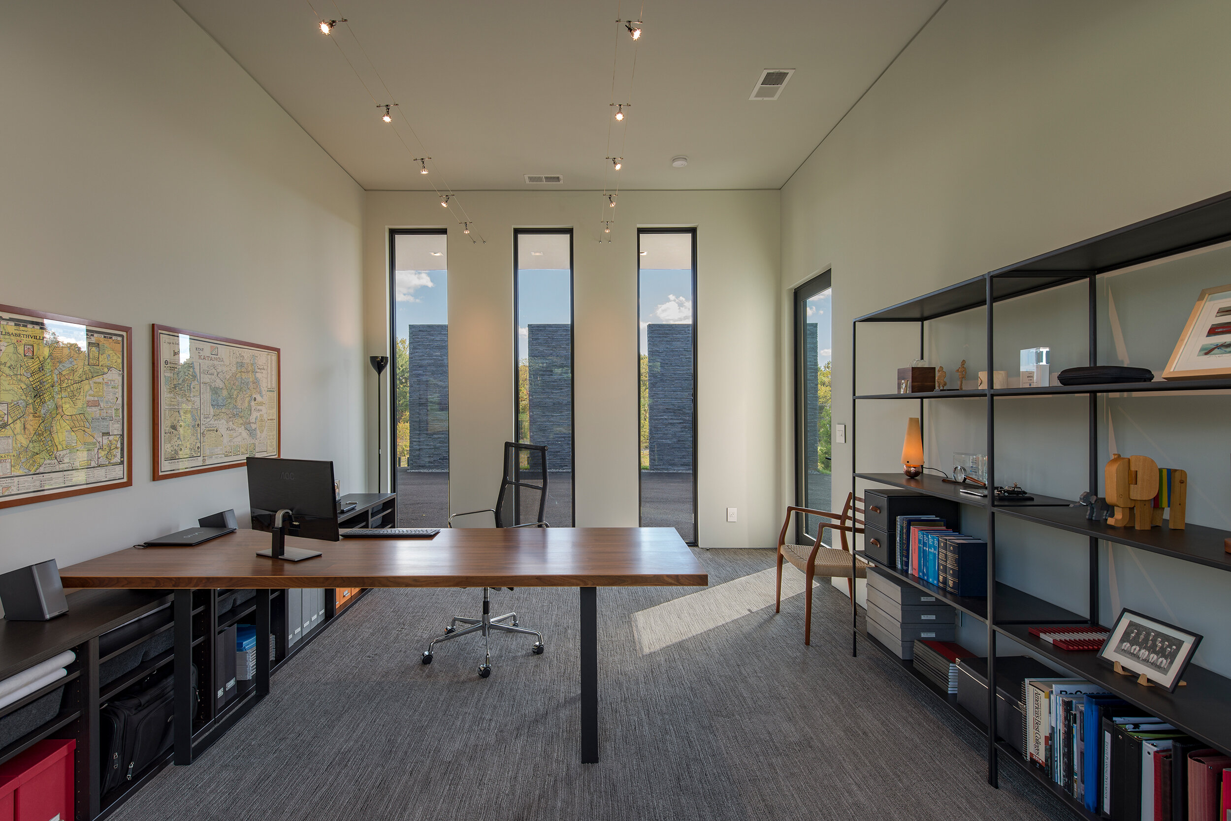 walker road, a modern family home in great falls, va with luxury geo — whipple russell architects