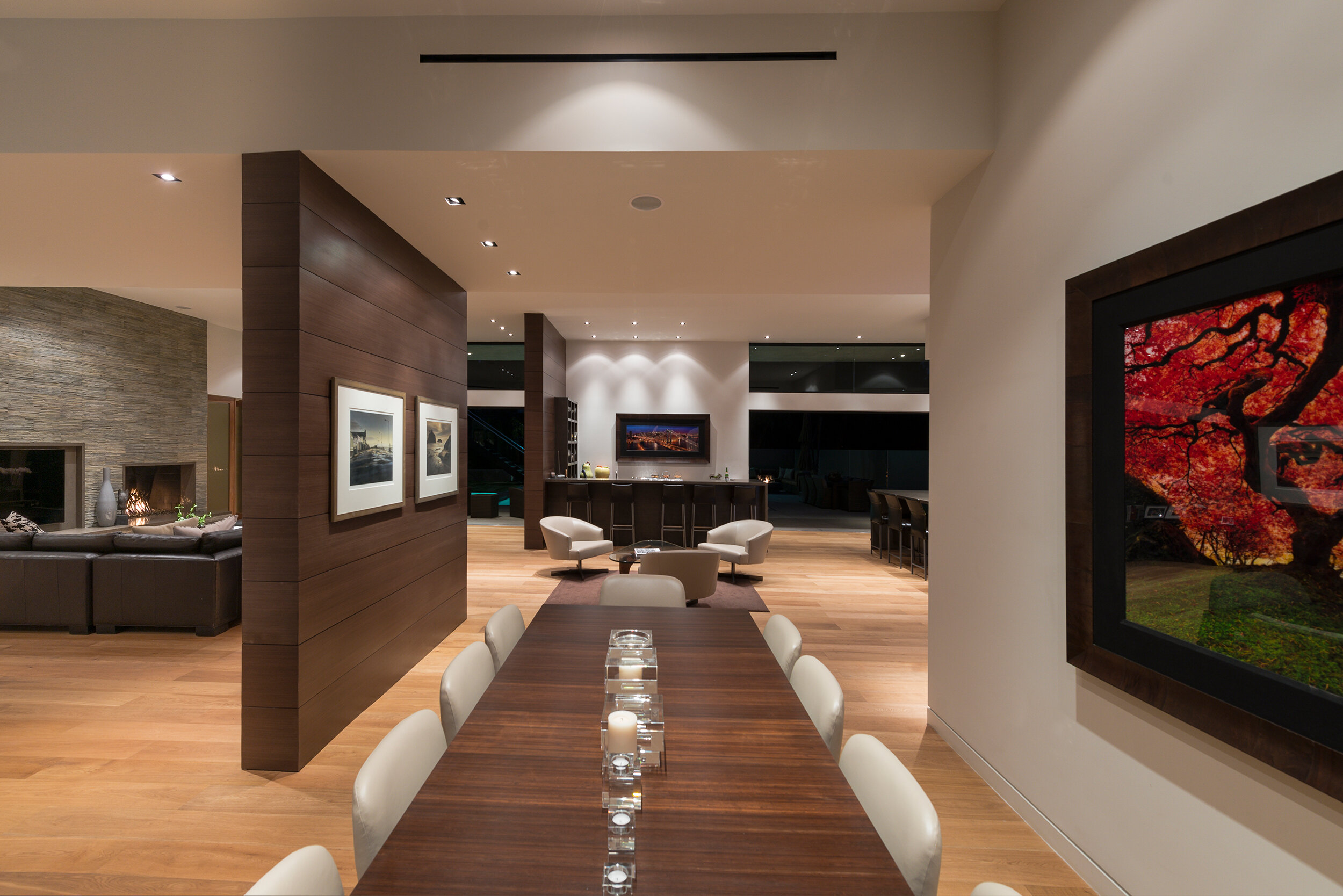 wallace ridge, a modern beverly hills home with rooftop lounge, central pool & music studio — whipple russell architects